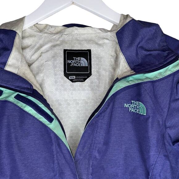 The North Face Hy Vent 2.5L Purple & Teal Weatherproof Ski Jacket Size Medium - Picture 8 of 9